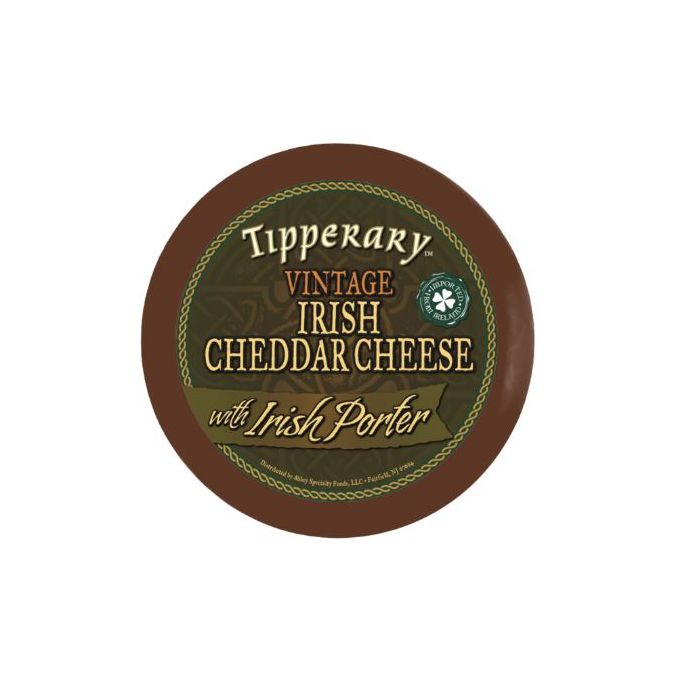 TIPPERARY: Vintage Irish Cheddar Cheese With Irish Porter, 5.1 oz