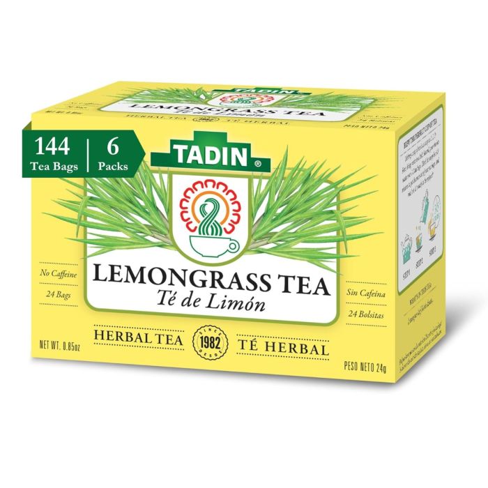 TADIN: Lemongrass Tea, 24 bg