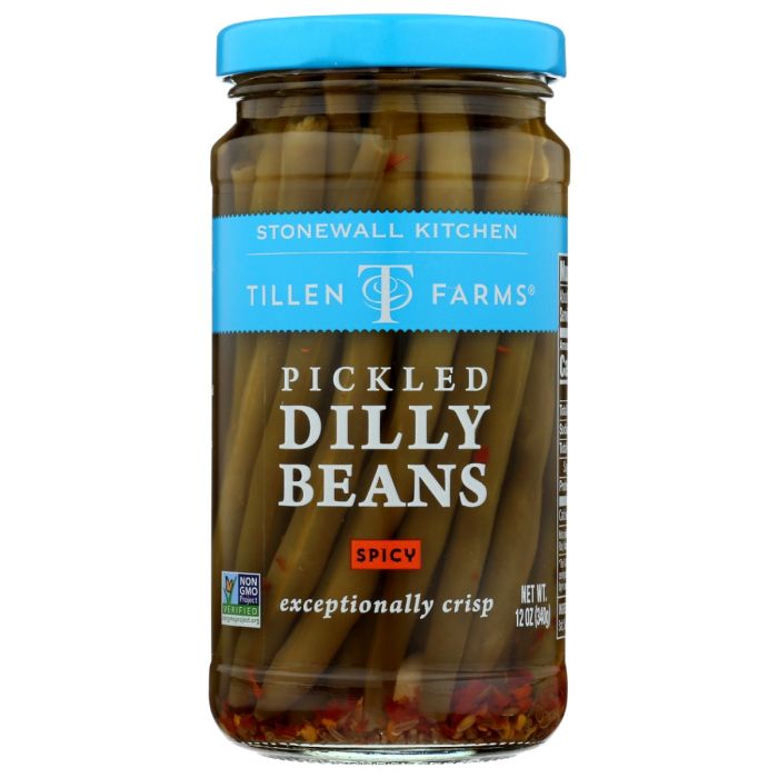 TILLEN FARMS: Pickled Spicy Dilly Beans, 12 oz