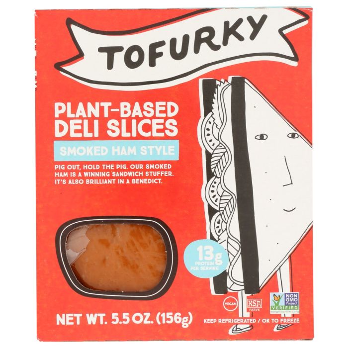 TOFURKY: Smoked Ham Style Deli Slices, 5.5 oz