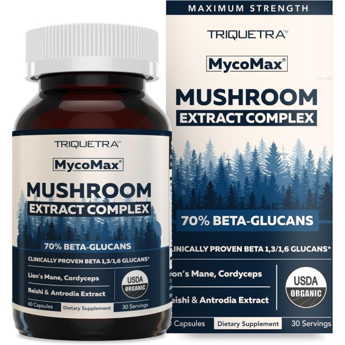 TRIQUETRA HEALTH: Mushroom Extract Complex, 60 cp