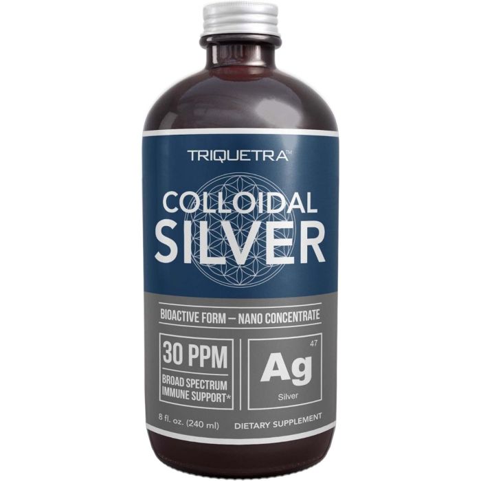 TRIQUETRA HEALTH: Colloidal Silver, 8 oz