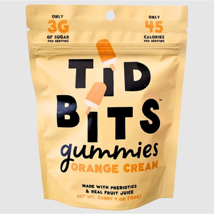 TIDBITS CANDY: Orange Cream Candy, 4 oz