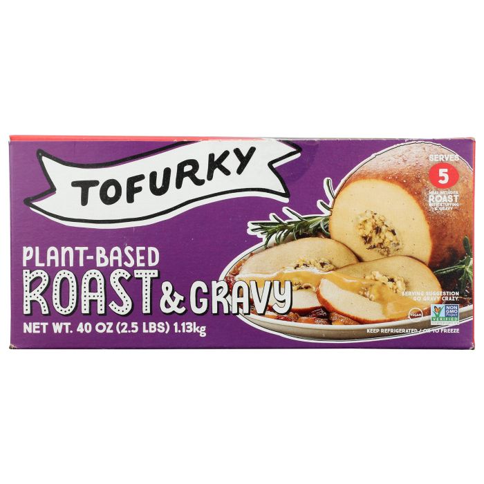 TOFURKY: Plant Based Roast and Gravy, 2.5 lb