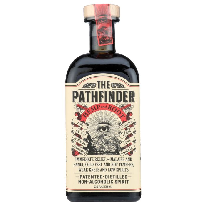 THE PATHFINDER: Hemp and Root Non Alcoholic Spirit, 700 ml