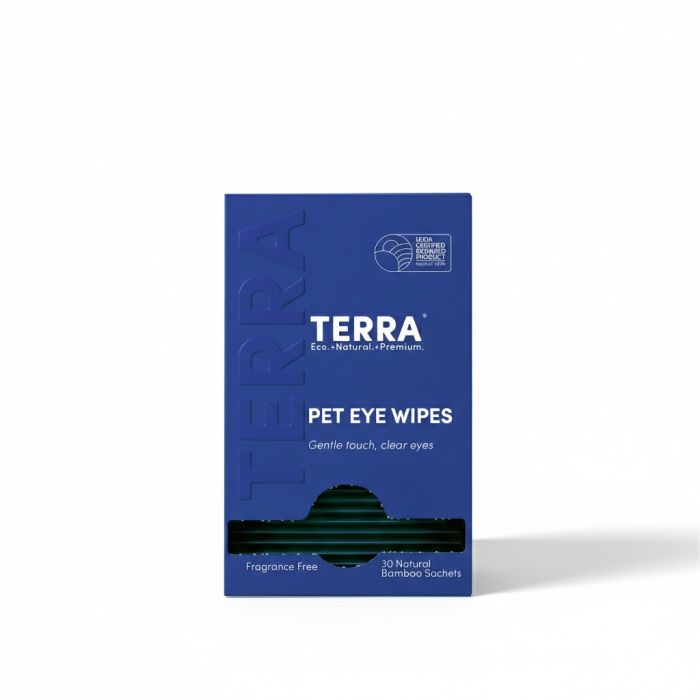 TERRA ORGANICS: Pet Eye Wipes, 30 ea