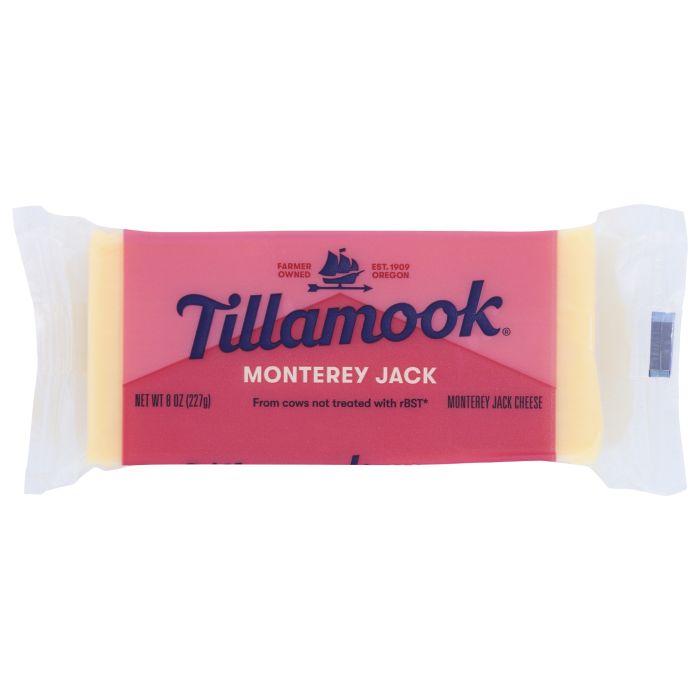 TILLAMOOK: Monterey Jack Cheese, 8 oz