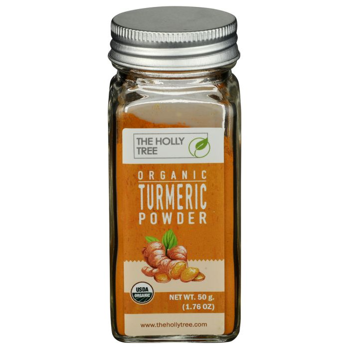 THE HOLLY TREE: Organic Turmeric Powder, 1.76 oz