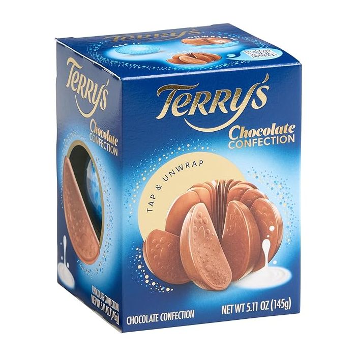 TERRYS: Simply Milk Chocolate Ball, 5.11 oz