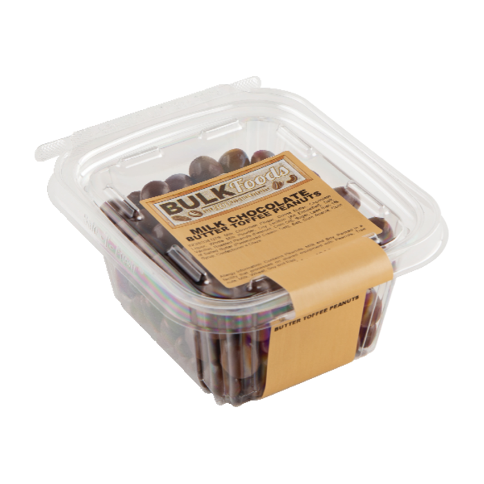 TORN & GLASSER: Milk Chocolate Butter Toffee Peanuts, 11 oz