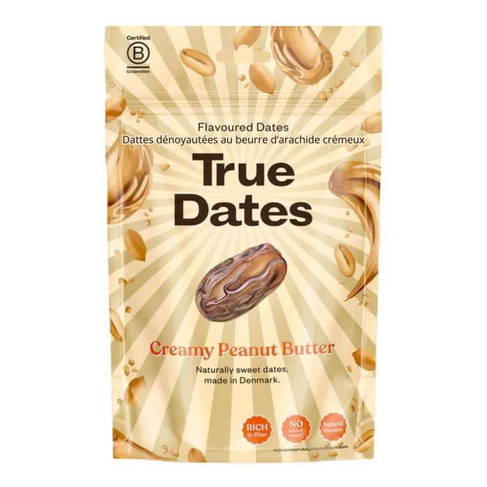 TRUE DATES: Creamy Peanut Butter Dates, 3.5 oz