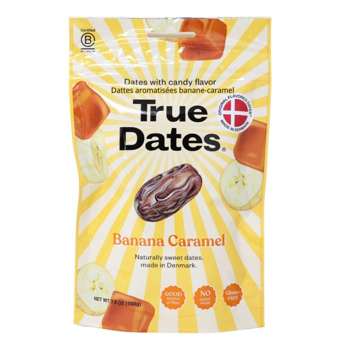 TRUE DATES: Banana Caramel Dates, 3.5 oz