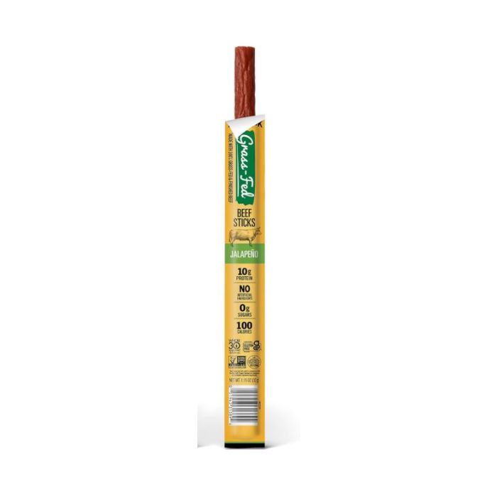 TILLAMOOK COUNTRY SMOKER: Grass Fed Jalapeno Beef Stick, 1.15 oz