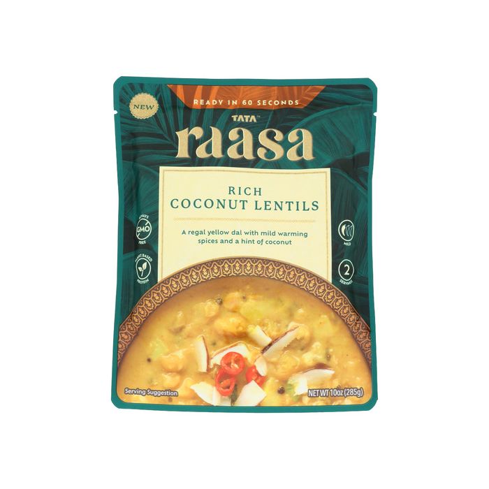 TATA RAASA: Rich Coconut Lentils, 10 oz