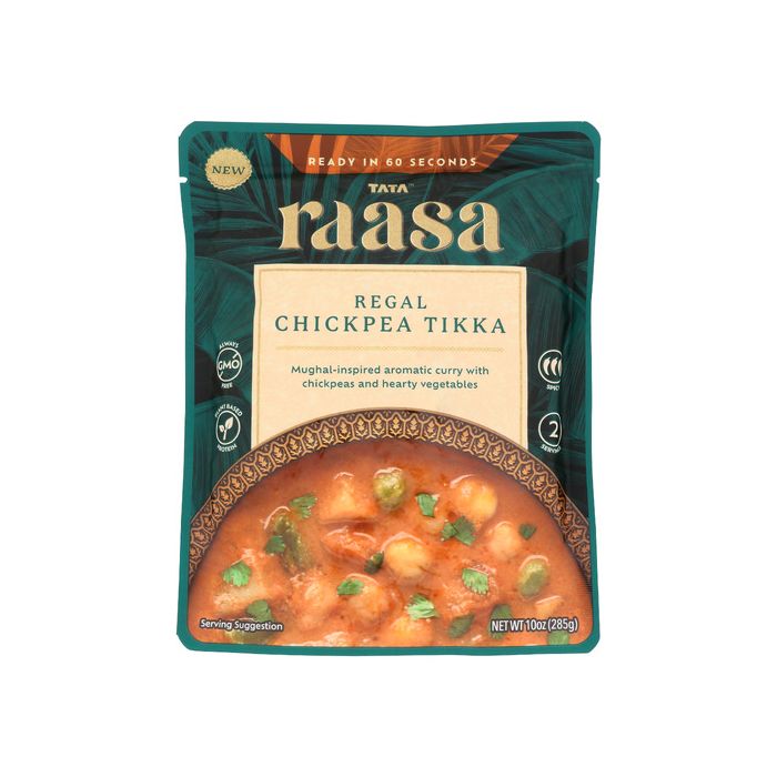 TATA RAASA: Regal Chickpea Tikka, 10 oz
