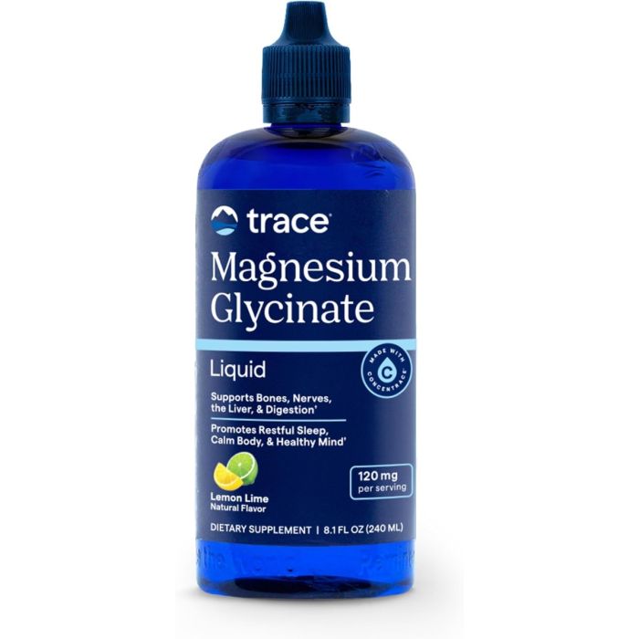 TRACE MINERALS: Magnesium Glycinate Lemon Lime, 8 fo