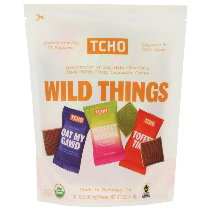 TCHO: Wild Things Chocolate, 3.2 oz
