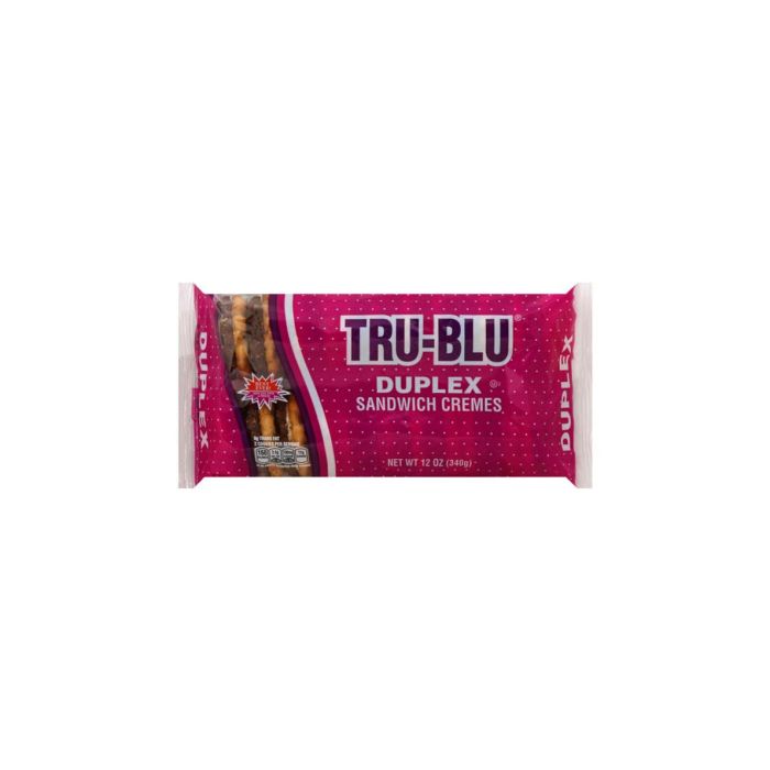 TRUBLU: Duplex Cream Cookies, 12 oz