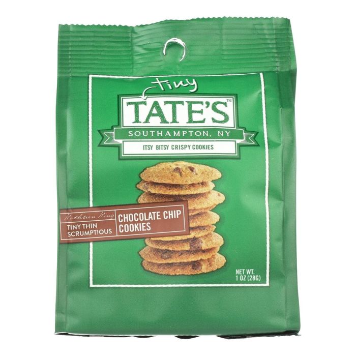 TATES: Tiny Chocolate Chip Cookies, 1 oz