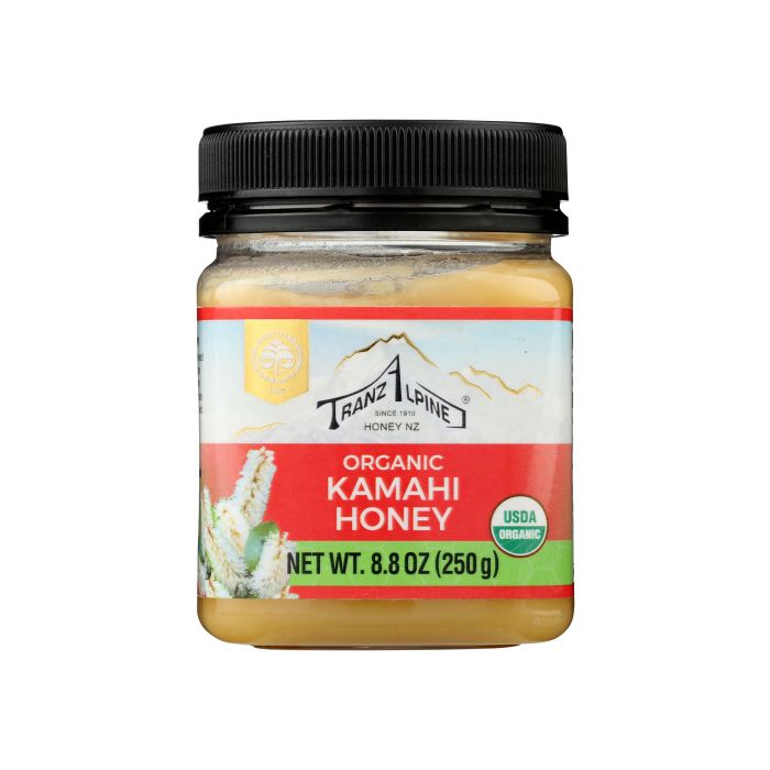 TRANZALPINE: Organic Kamahi Honey, 8.8 oz