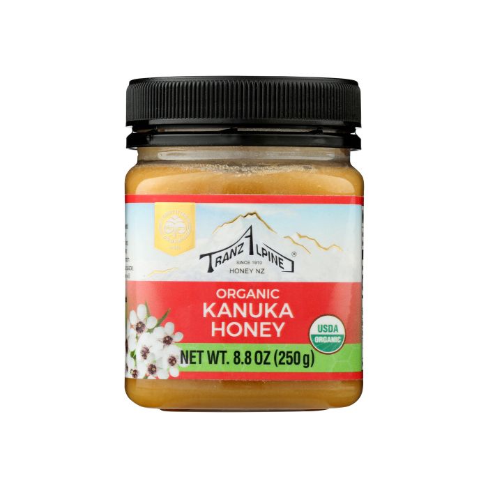 TRANZALPINE: Organic Kanuka Honey, 8.8 oz