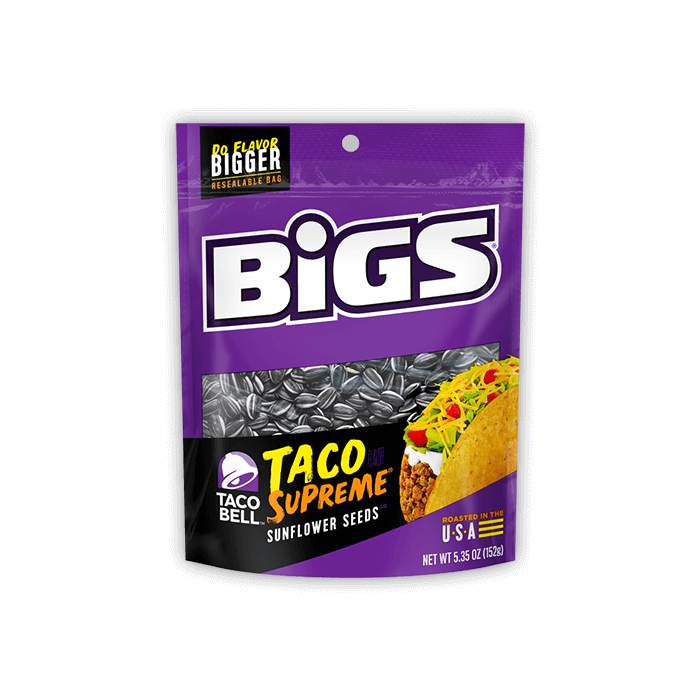 BIGS: Seeds Sunflower Taco Bell, 5.35 oz