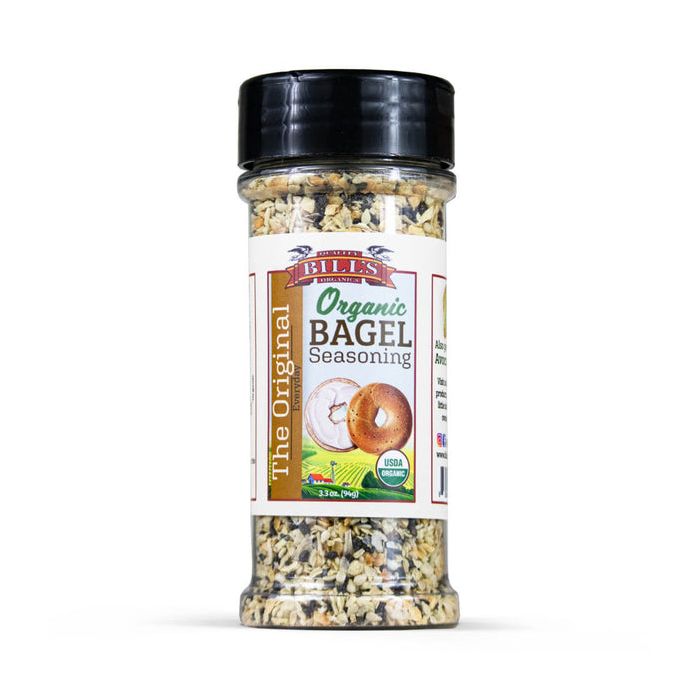 BILLS ORGANICS: Seasoning Bagel The Orig, 3.3 oz