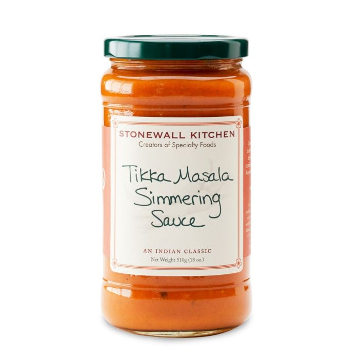 STONEWALL KITCHEN: Tikka Masala Simmering Sauce, 18 oz
