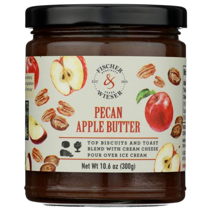 FISCHER & WIESER: Pecan Apple Butter, 10.9 oz