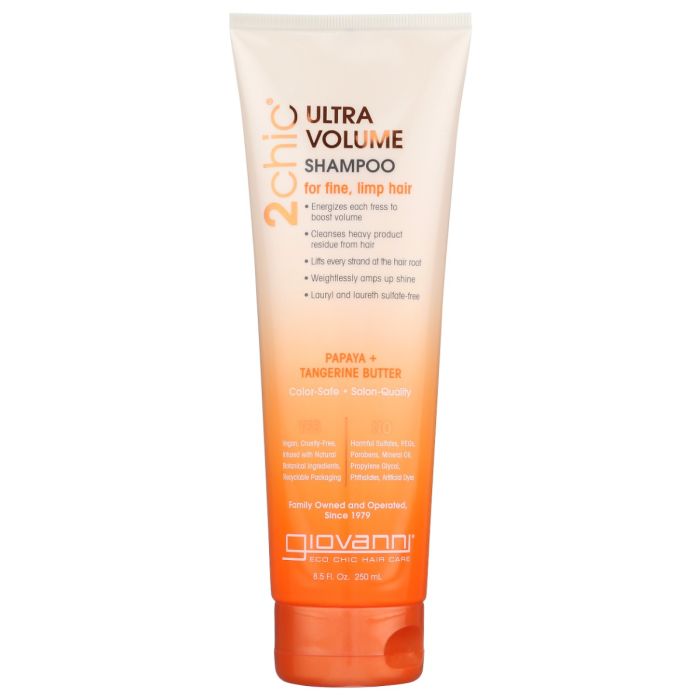 GIOVANNI COSMETICS: 2chic Ultra Volume Shampoo, 8.5 oz