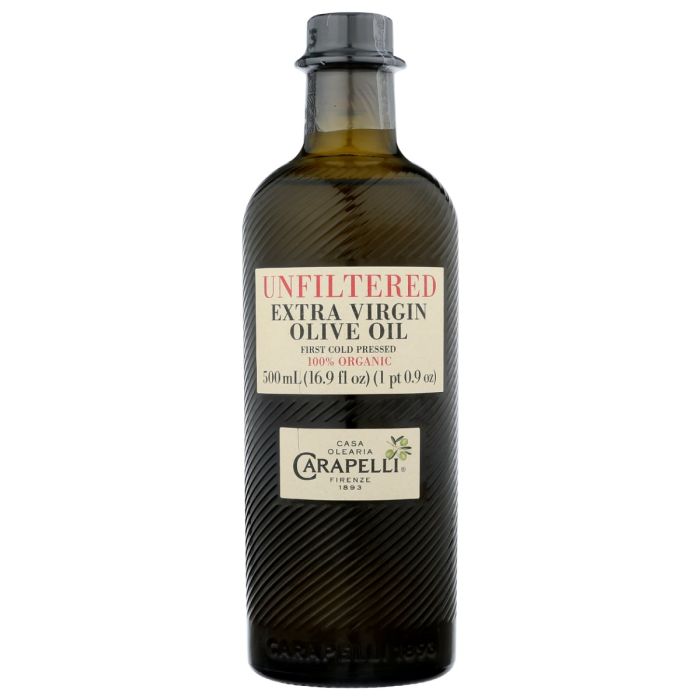 CARAPELLI: Unfiltered Extra Virgin Olive Oil, 500 ml