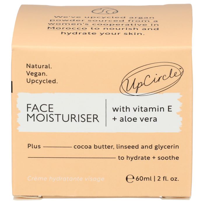 UPCIRCLE: Face Moisturiser with Vitamin E, 2.1 fo