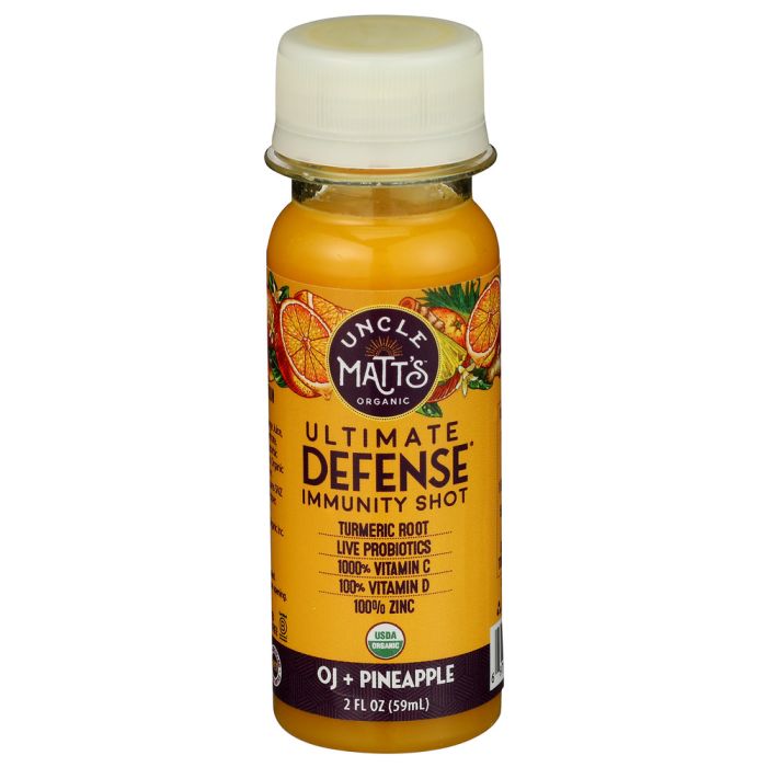 UNCLE MATTS ORGANIC: Ultimate Defense Probiotic Shot, 2 fo
