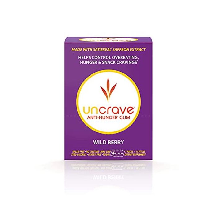 UNCRAVE: Wild Berry Anti Hunger Gum 7Pack, 14 pc