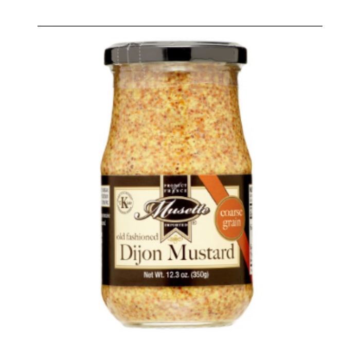 MUSETTE: Dijon Mustard Coarse Grain, 12.3 oz