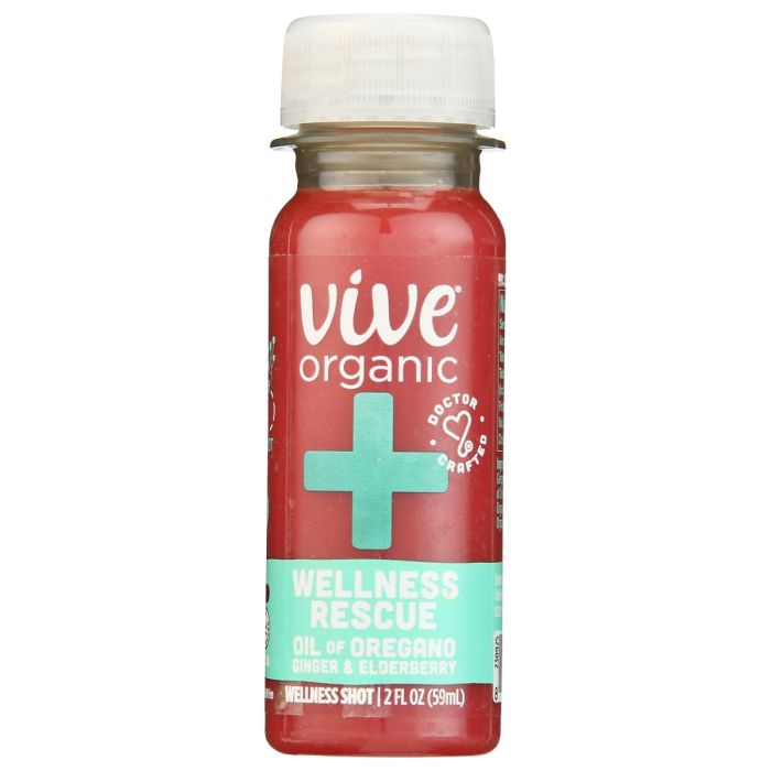 VIVE ORGANIC: Wellness Rescue Shot, 2 oz