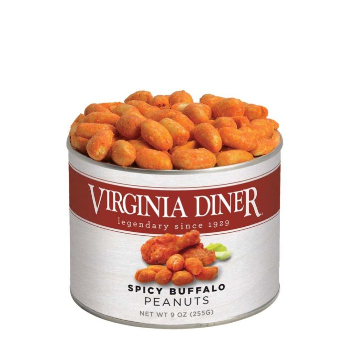 VIRGINIA DINER: Spicy Buffalo Peanuts, 9 oz