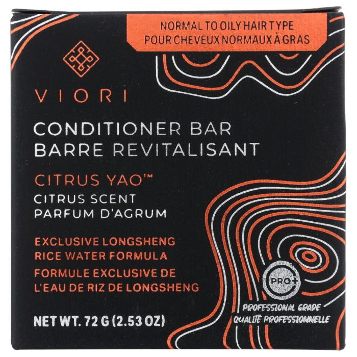 VIORI: Citrus Yao Conditioner Bar, 72 gm