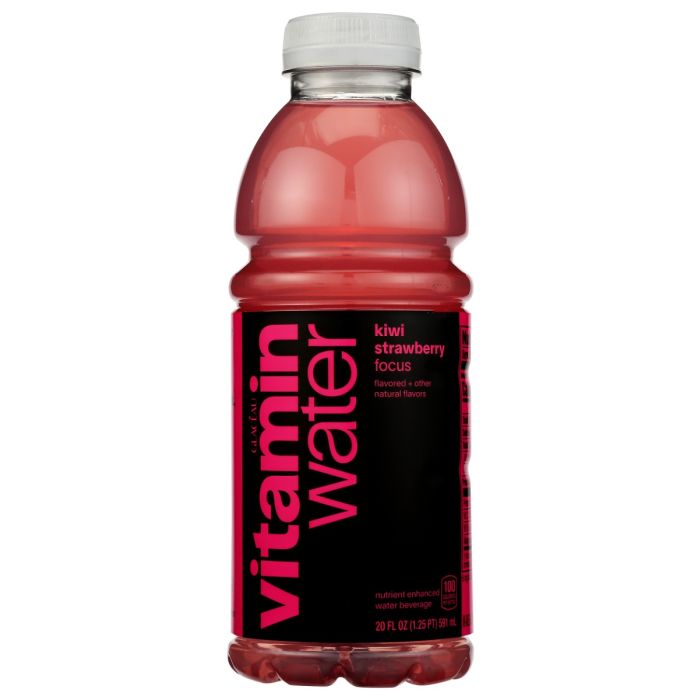 VITAMIN WATER: Focus Kiwi Strawberry Water, 20 fo