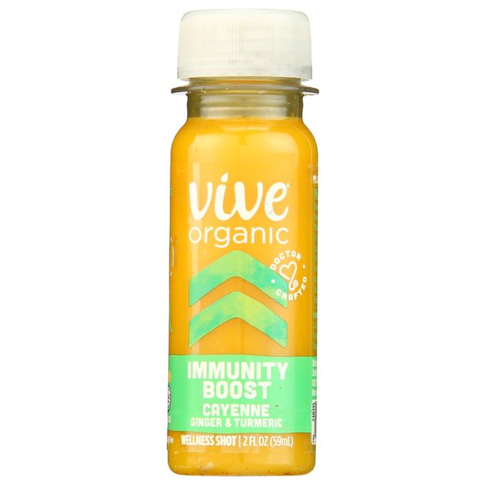 VIVE ORGANIC: Immunity Boost Shot Cayenne, 2 fo