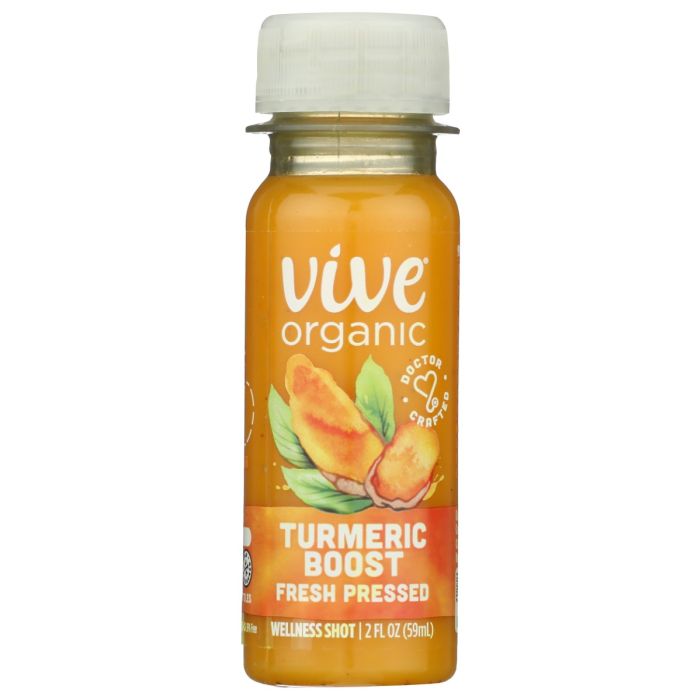 VIVE ORGANIC: Turmeric Boost Shot, 8 fo