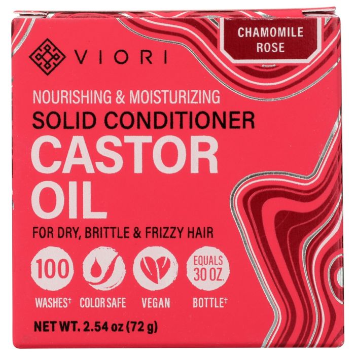 VIORI: Castor Oil Conditioner Bar, 2.54 oz