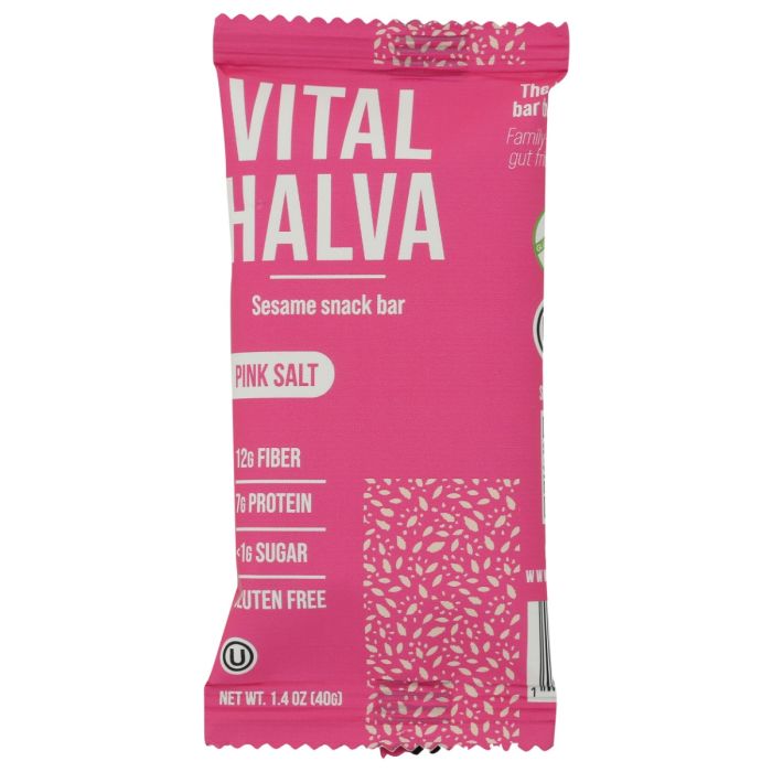 VITAL HALVA: Pink Salt Nutri Bar, 1.4 oz