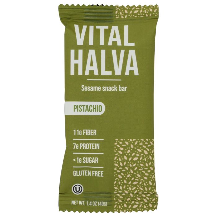 VITAL HALVA: Pistachio Nutri Bar, 1.4 oz