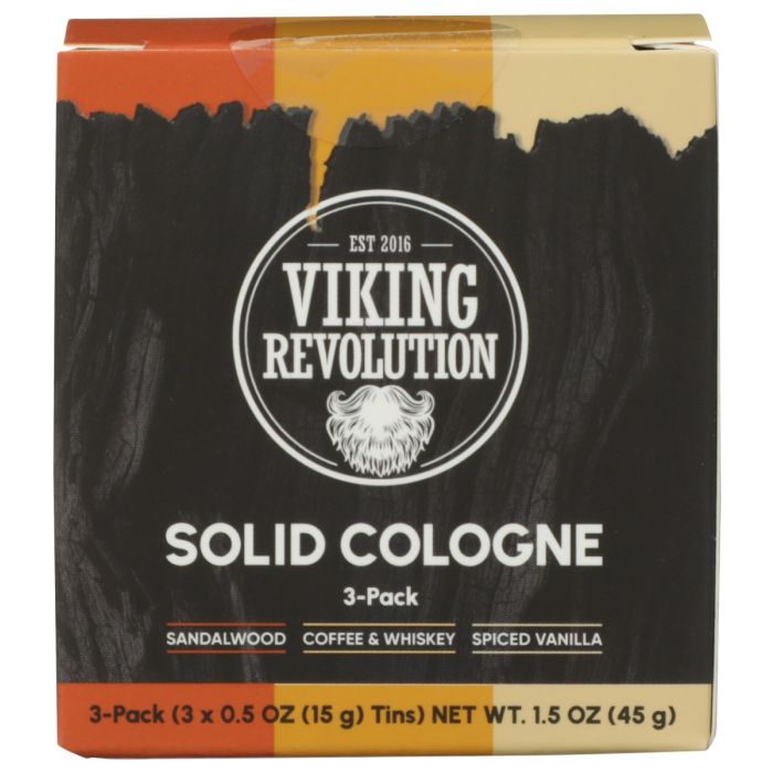VIKING REVOLUTION: Solid Cologne 3 Pack Variety, 1.5 fo