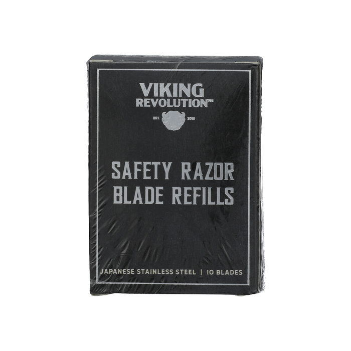 VIKING REVOLUTION: Safety Razor Blade Refills 10pc, 1 bx