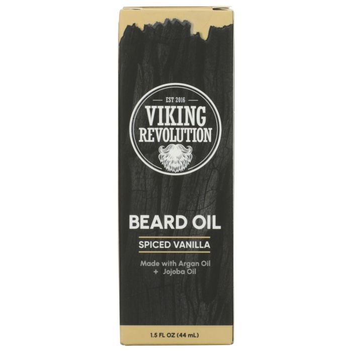 VIKING REVOLUTION: Spiced Vanilla Beard Oil, 1.5 fo
