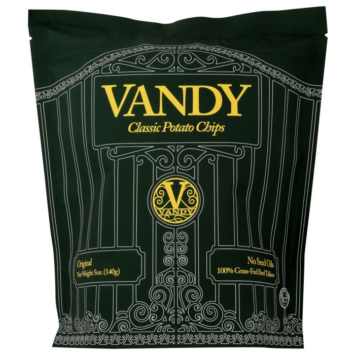 VANDY: Original Classic Potato Chips, 5 oz