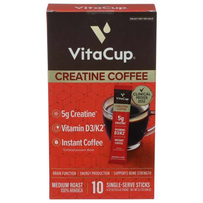 VITACUP: Creatine Coffee, 10 ea