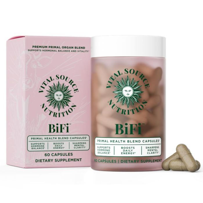 VITAL SOURCE NUTRITION: Bifi Primal Hormone, 60 cp